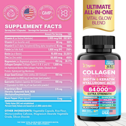 Vitality & Radiance Trio: Sea Moss Magic, Shilajit Power, & Cosmic Collagen Complex