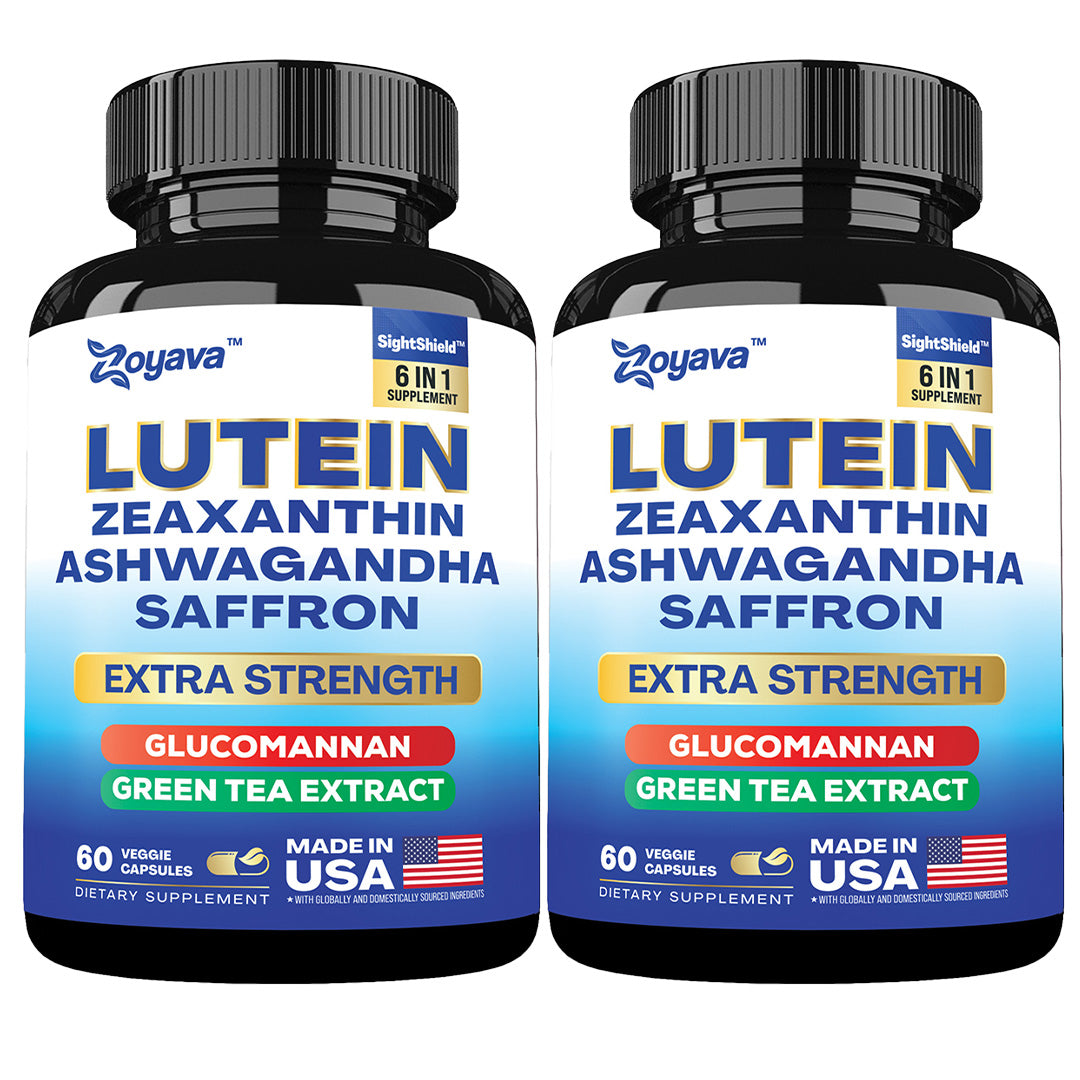 SightShield Advanced Lutein and Zeaxanthin Supplements - 8000 MG Power Blend