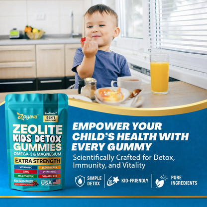 Zoyava ZeoShield™ Kids 9 in 1 Daily Gummies offer v3