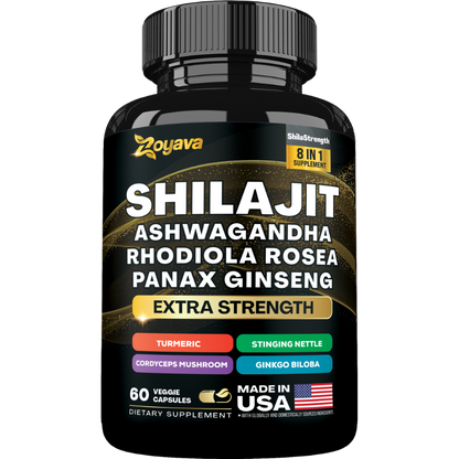 Shilajit Power ShilaStrength Blend - 15,250MG Energize Your Vitality!