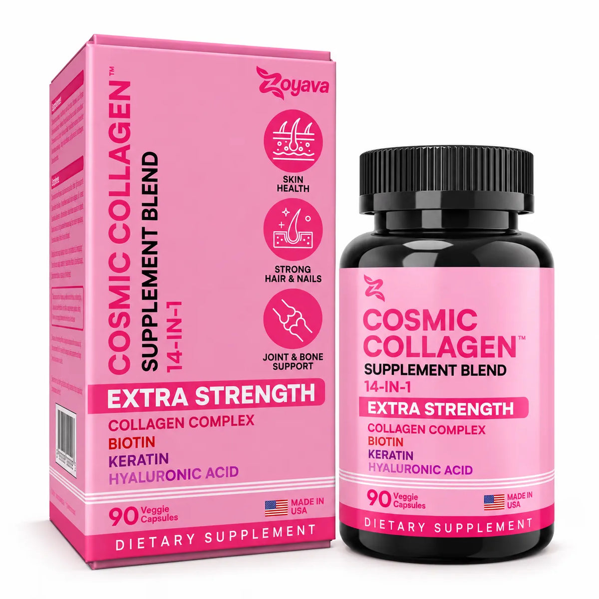 Cosmic Collagen™ – 14-in-1 Multi-Collagen Beauty & Wellness Formula