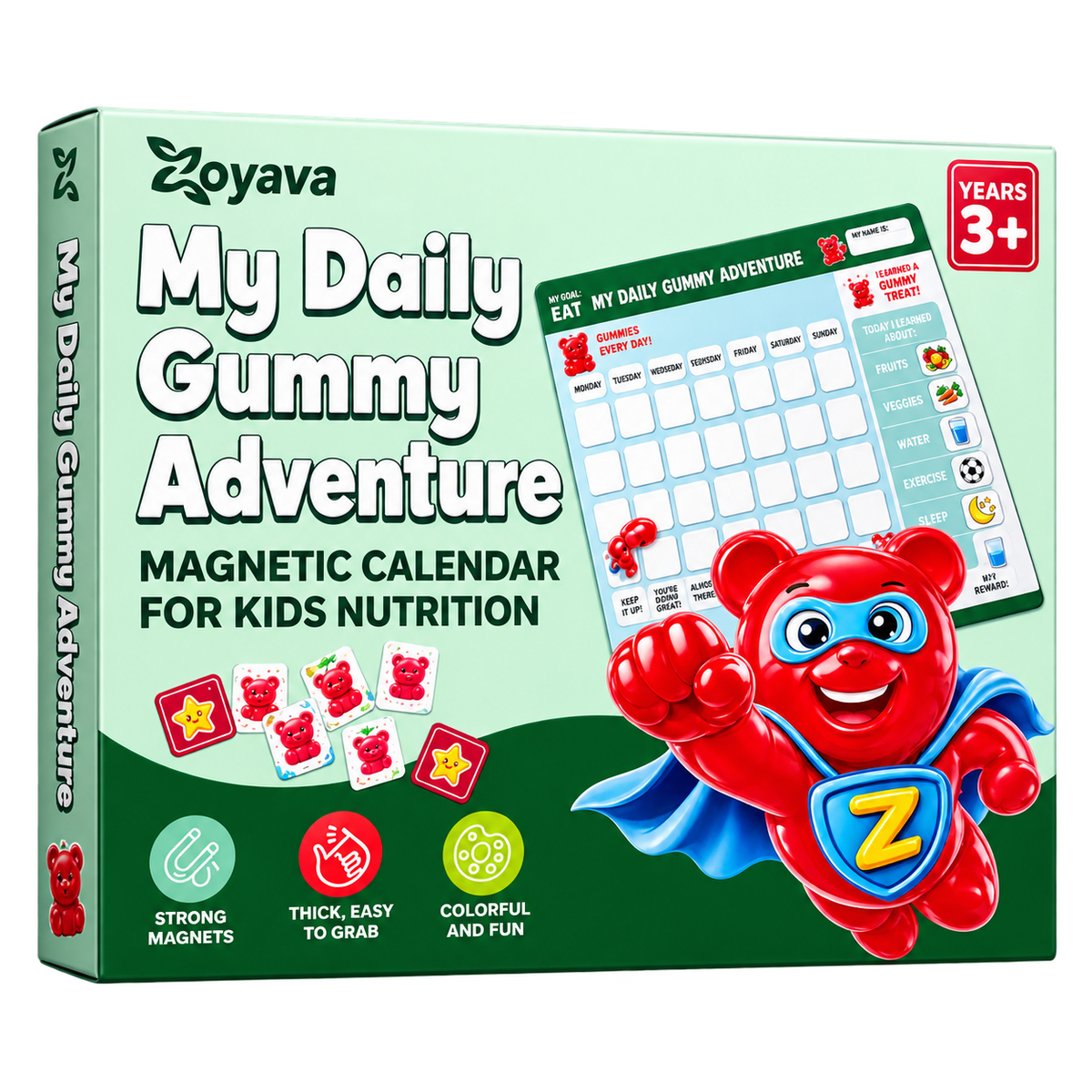 Kids' Daily Habit Calendar