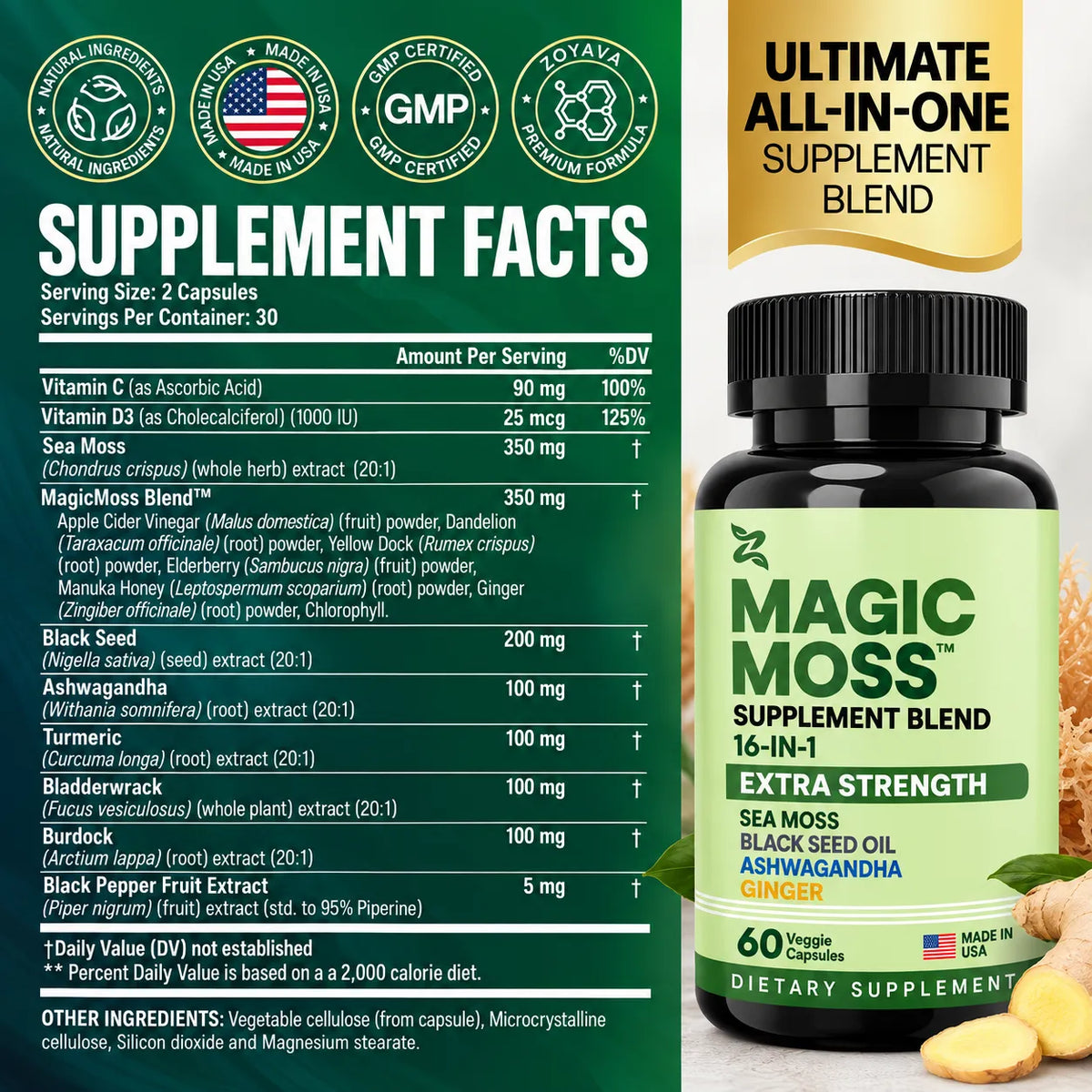 Magic Moss™ – 16-in-1 Irish Sea Moss Wellness Formula