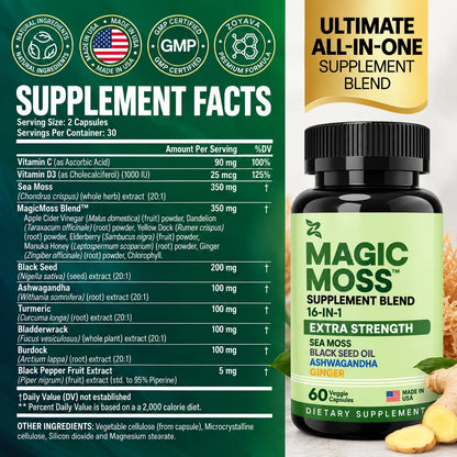 Magic Moss™ – 16-in-1 Irish Sea Moss Wellness Formula