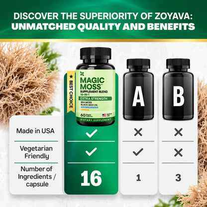 Magic Moss™ – 16-in-1 Irish Sea Moss Wellness Formula
