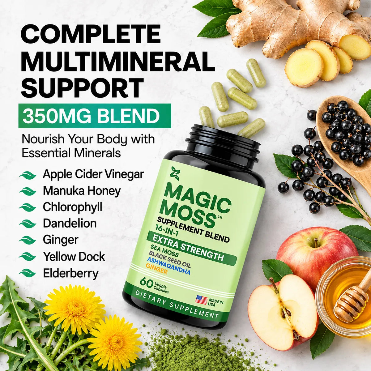 Magic Moss™ – 16-in-1 Irish Sea Moss Wellness Formula