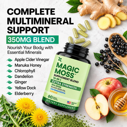 Magic Moss™ – 16-in-1 Irish Sea Moss Wellness Formula