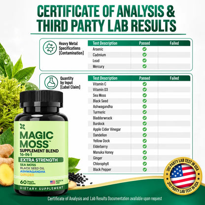 Magic Moss™ – 16-in-1 Irish Sea Moss Wellness Formula