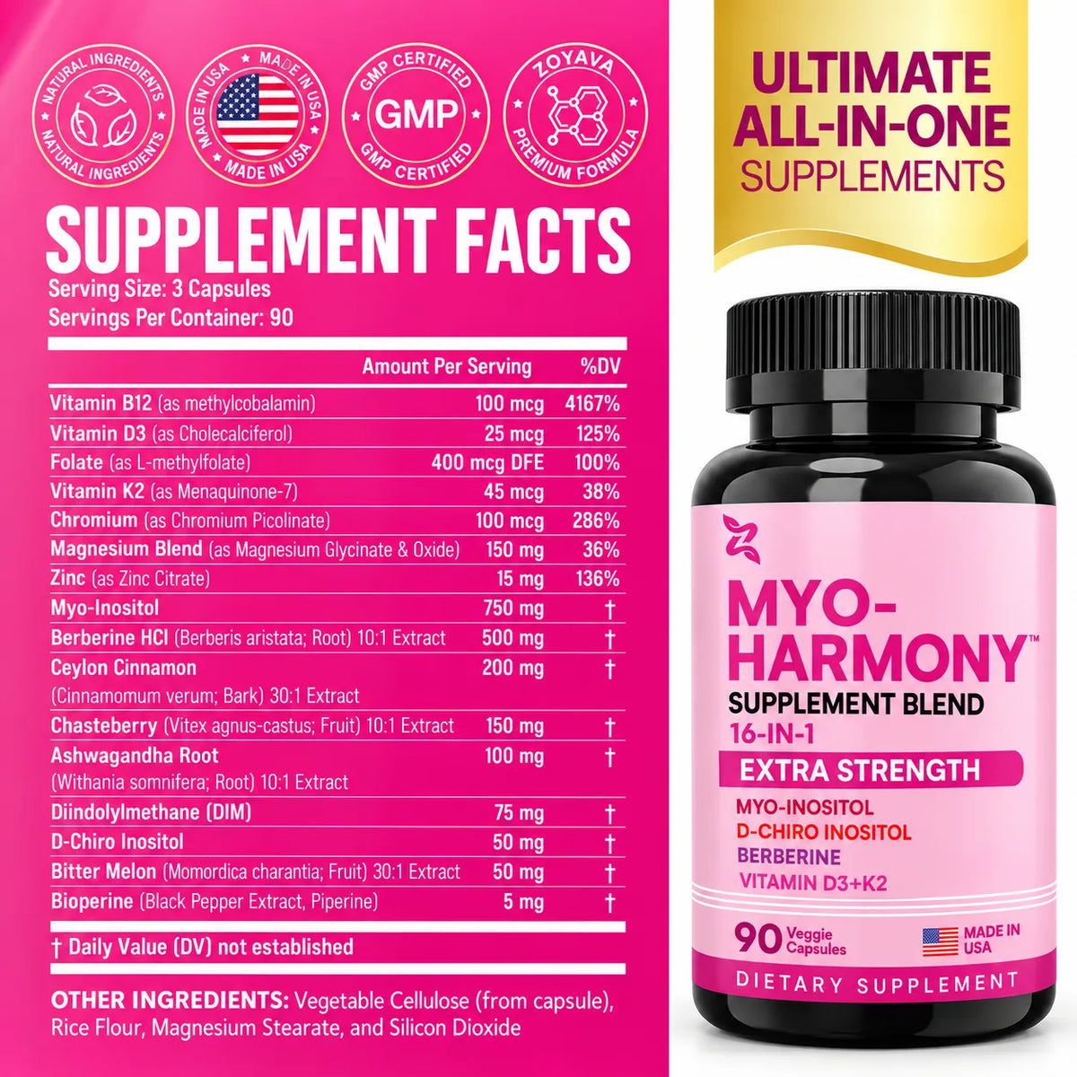 Myo-Harmony™ – 16-in-1 Hormone & Metabolic Wellness Formula