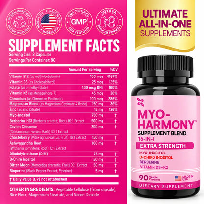 Myo-Harmony™ – 16-in-1 Hormone & Metabolic Wellness Formula