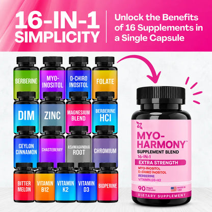 Myo-Harmony™ – 16-in-1 Hormone & Metabolic Wellness Formula