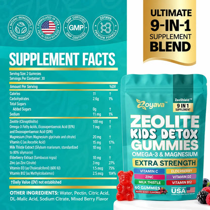 Zeolite Kids Detox Gummies